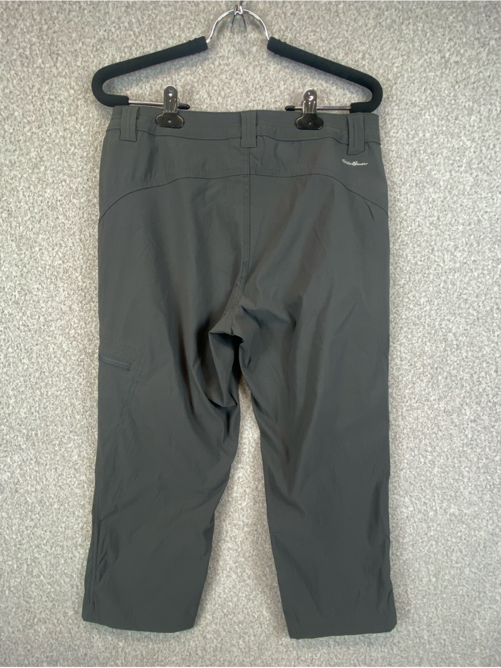 Eddie Bauer Gorpcore Pants Womens Sz 6 Capri Gray Hiking Performance Trail - Picture 7 of 10
